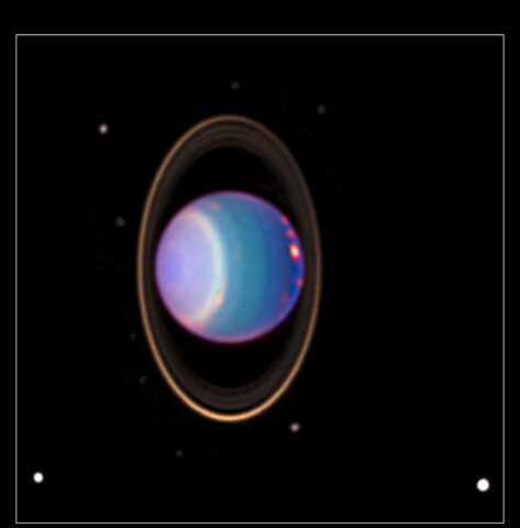 Hubble Finds Many Bright Clouds on Uranus