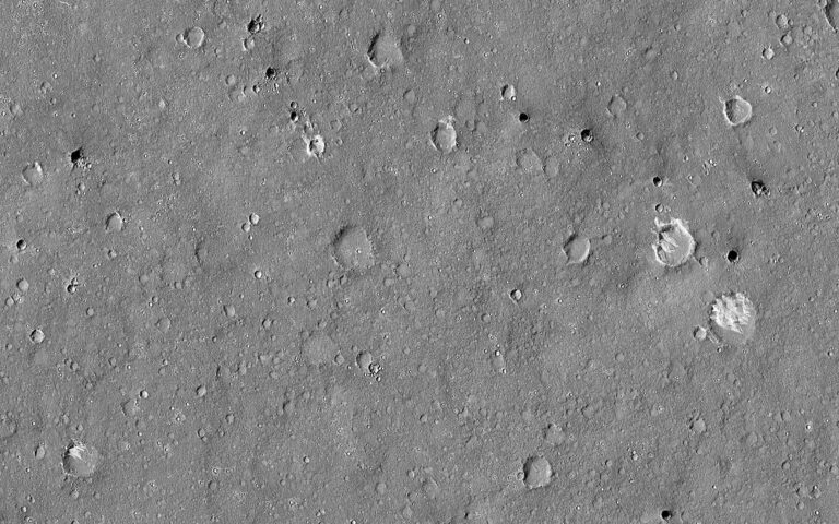 Dark Craters