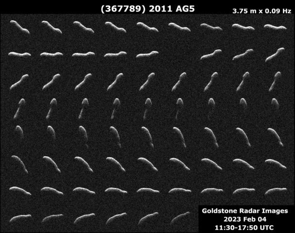 Radar Observations of Elongated Near-Earth Asteroid 2011 AG5