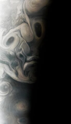 Just in Time for Halloween, NASA's Juno Mission Spots Eerie 'Face' on Jupiter