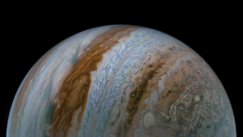 NASA's Juno Mission Images Jupiter's Belts and Zones