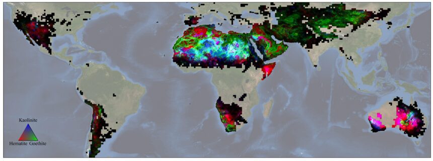 NASA's EMIT Mission Produces Maps of Arid Region Surface Minerals