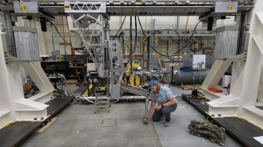 System Checkouts on Testbed for Europa Lander Landing Gear