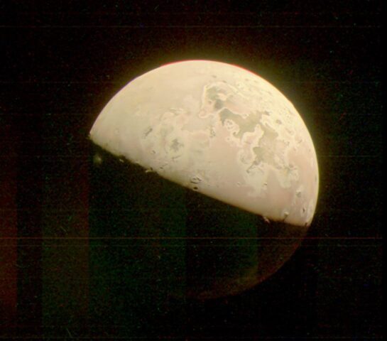 Io Plume Captured by JunoCam