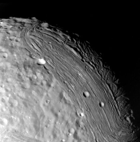 Miranda's Geologic History (Variety of Terrain)