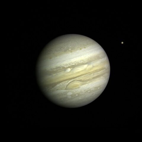 Jupiter with Satellite Io