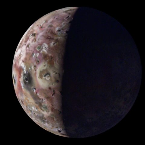 NASA's Juno Mission Captures View of Io's South Polar Region