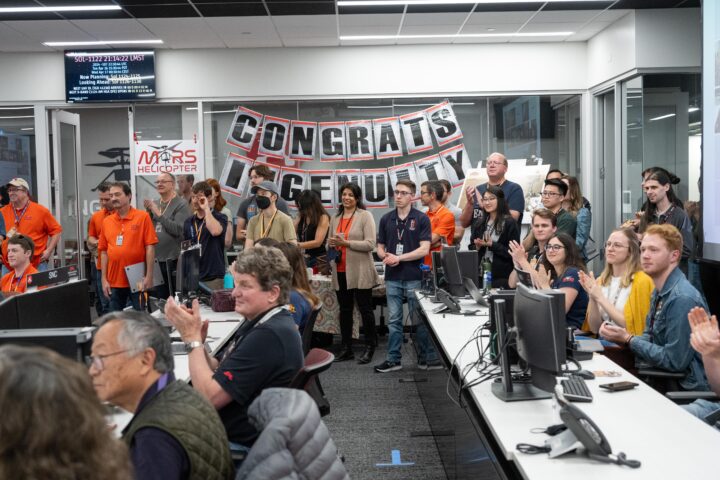 Mars Helicopter Team Witnesses Final Downlink