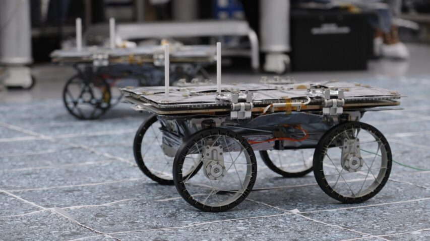 NASA's CADRE Rover Takes an Autonomous Drive