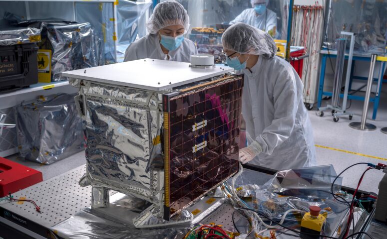 Farside Seismic Suite Before Testing at JPL