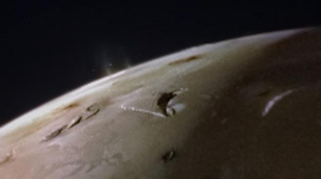 JunoCam Captures Io Spouting Off