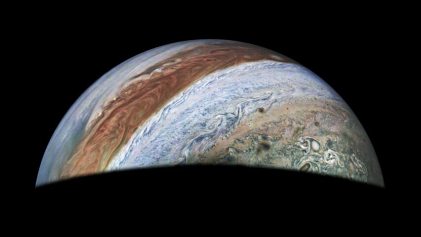 JunoCam Captures Jupiter on 62nd Flyby