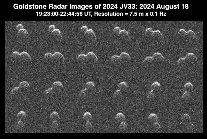 Goldstone Planetary Radar Observes Peanut-Shaped Asteroid