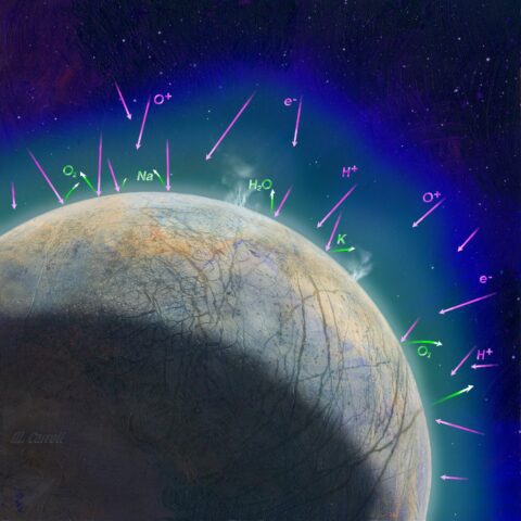 Creation of Europa's Atmosphere (Artist's Concept)