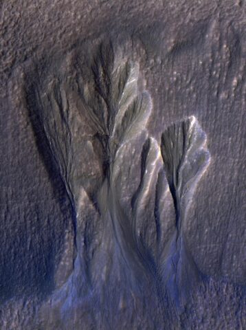 Dusty Water Ice in Mars' Terra Sirenum