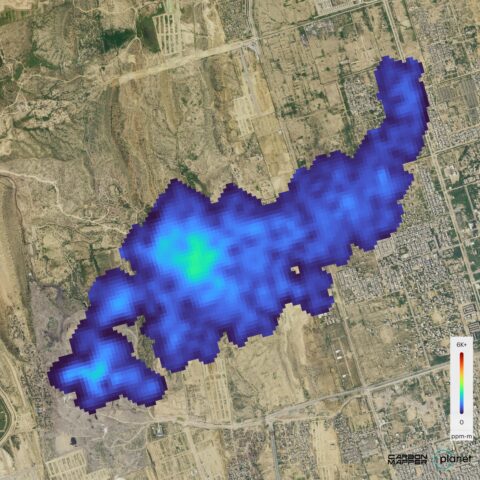 Tanager-1 First Methane and Carbon Dioxide Plume Detections