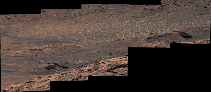 Curiosity Takes a Last Look at Sulfur Stones