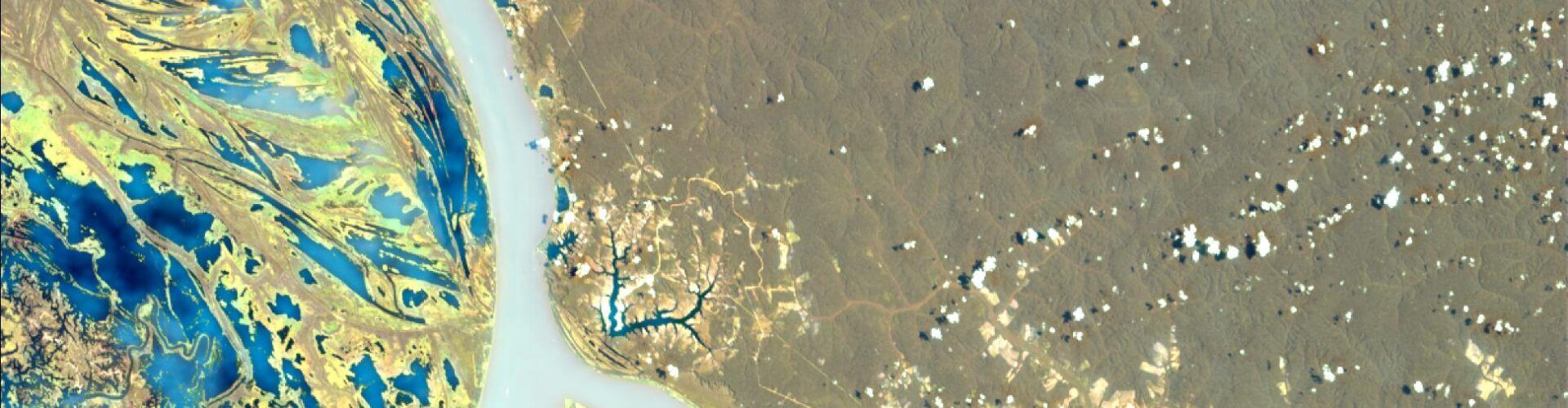 NASA's EMIT Scans the Amazon River in Northern Brazil