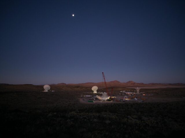 A New Antenna at DSN's Goldstone Awaits Construction