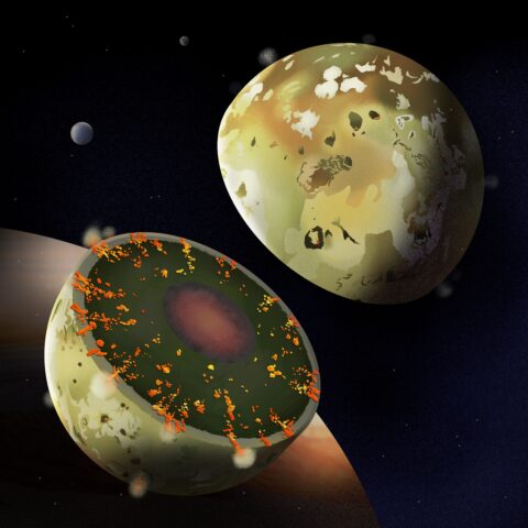 Io's Interior (Artist's Concept)