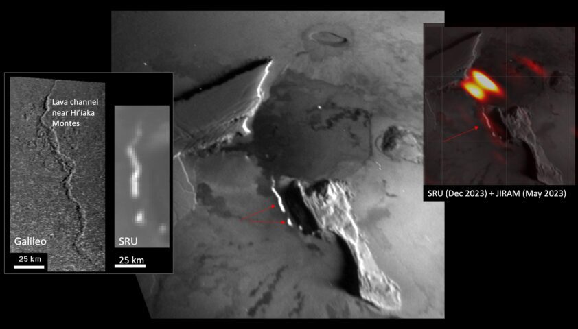 NASA's Juno Captures Lava Channel Thermal Emissions at Zal Patera