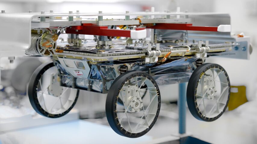 CADRE Rover Awaits Shipping