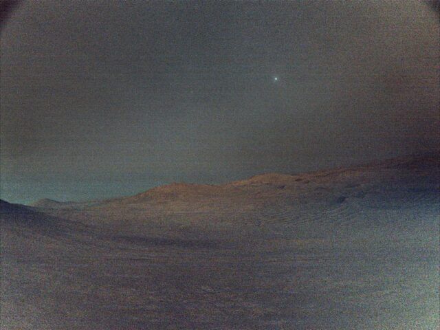 Perseverance Views Deimos Before Sunrise